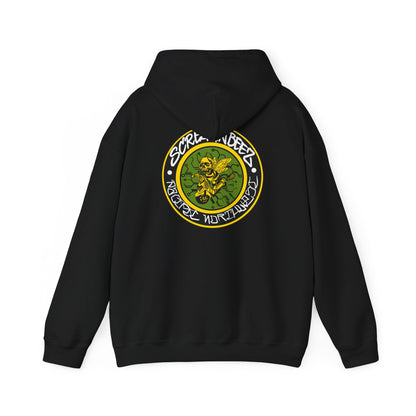 Screamin Beez Graphic Hoodie — Vintage OG Patch Design