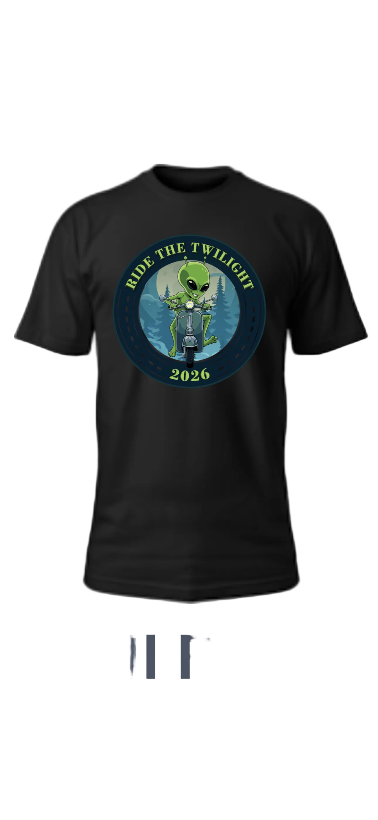 Ride The Twilight Rally Swag.