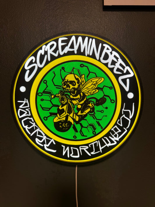 SCREAMIN BEEZ CLUB BOX LIGHT